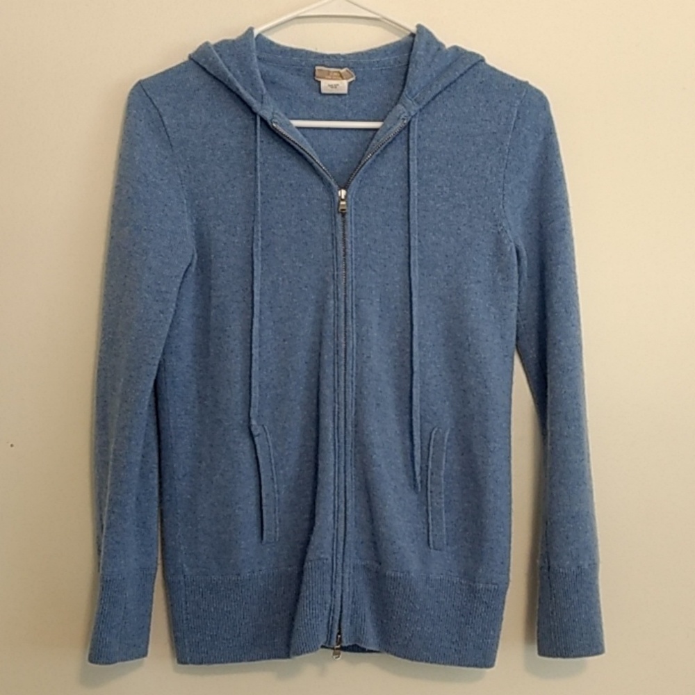 J. Crew 100% Cashmere hoodie